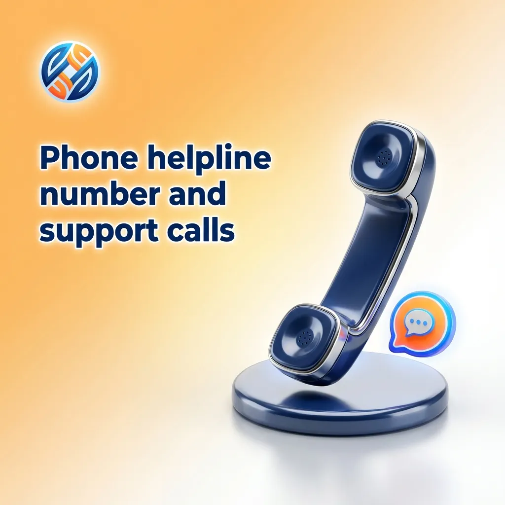 Smartphone screen showing Ricky casino support helpline number and call options for urgent account help
